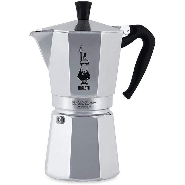 Bialetti Moka Express Cafetera italiana 0,775 L Aluminio, Negro