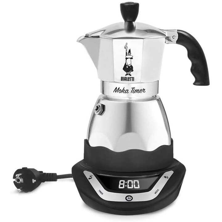 Bialetti Moka Timer Totalmente automática Cafetera moka eléctrica