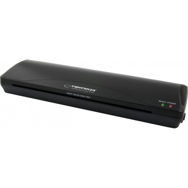Esperanza EFL003 laminador Plastificadora en frío/caliente 250 mm/min Negro