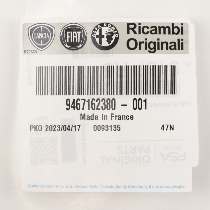 Pull wire for tailgate lock 9467162380