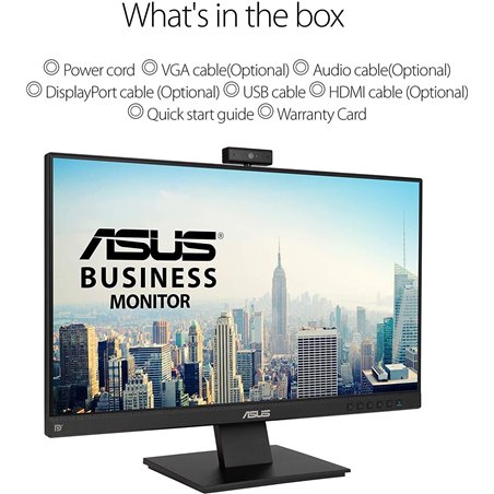 Asus BE24EQK 23.8" Led Ips FullHD Webcam Black