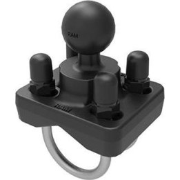 Base com parafuso em U e esfera de 1 polegada