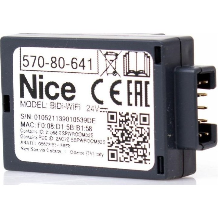 Module de programmation NICE BiDi WiFi