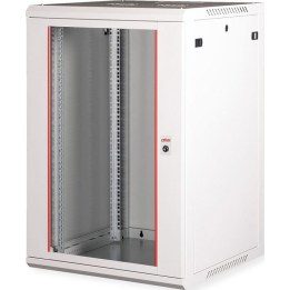 ROLINE 19-inch wall-mounted enclosure, Basic Plus, 18U, 600x600 WxD, grey