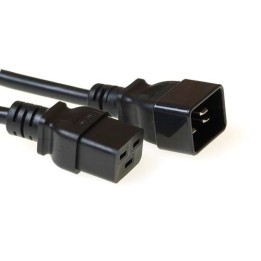 Cordon d'alimentation C19 - C20 noir, 3 m