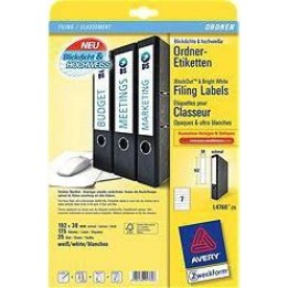 AVERY Zweckform File Folder Labels – 210 labels
