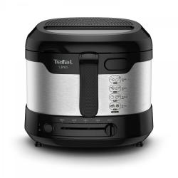 Tefal Uno FF215D freidora Sencillo Independiente 1600 W Negro, Acero inoxidable - Imagen 1