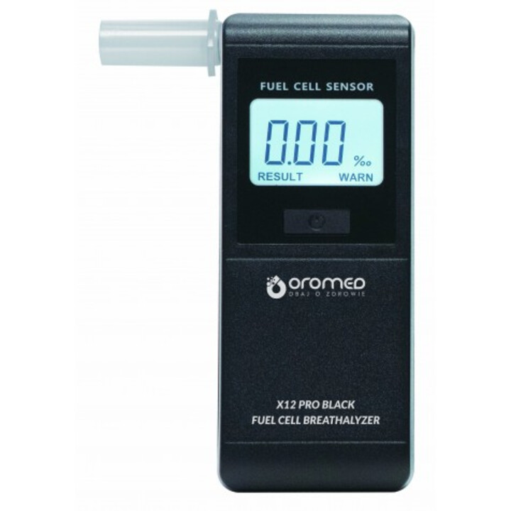Oromed X12 PRO Schwarz Alkohol-Tester Schwarz