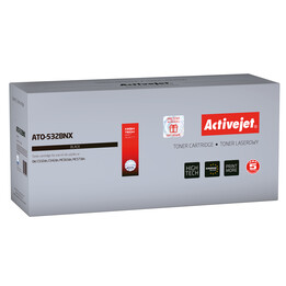 Activejet ATO-532BNX cartucho de tóner Compatible Negro 1 pieza(s)