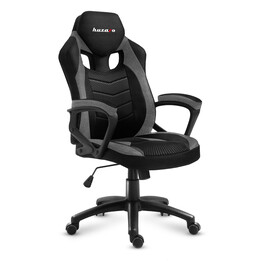 Huzaro FORCE 2.5 GRIGIO MESH Sedia da gioco Sedile in rete Nero, Grigio