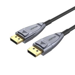UNITEK C1616GY cable DisplayPort 10 m Negro, Gris - Imagen 1