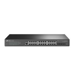 TP-LINK TL-SG3428X switch Gestionado L2+ Gigabit Ethernet (10/100/1000) Negro - Imagen 1