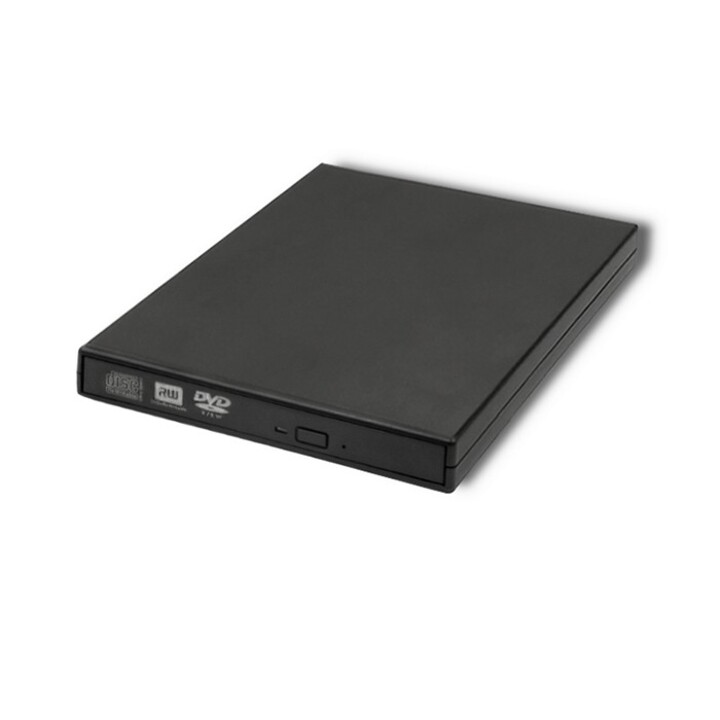 Qoltec 51858 Enregistreur DVD-RW externe | USB 2.0 | Noir