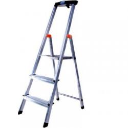 Krause Safety Folding ladder silver - Imagen 1
