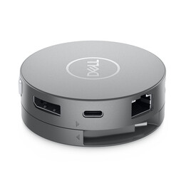DELL DA310 Alámbrico USB 3.2 Gen 2 (3.1 Gen 2) Type-C Plata