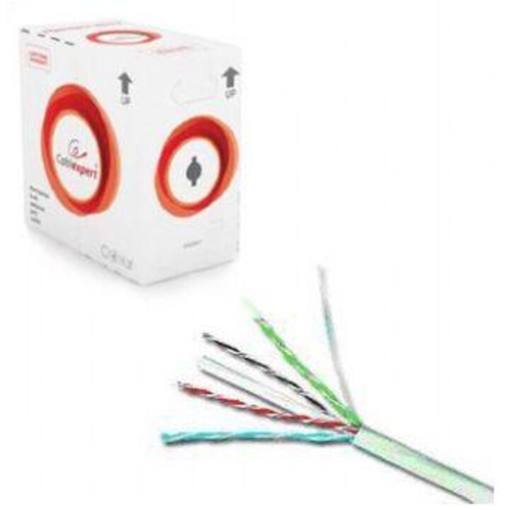 Gembird 305m Cat6 FTP cable de red F/UTP (FTP) Gris