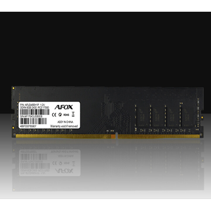 AFOX DDR4 8G 2400 UDIMM módulo de memoria 8GB 1 x 8GB 2400 MHz