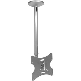 Maclean MC-504A suporte de teto para TV LCD LED 23-42 polegadas 30 kg prateado