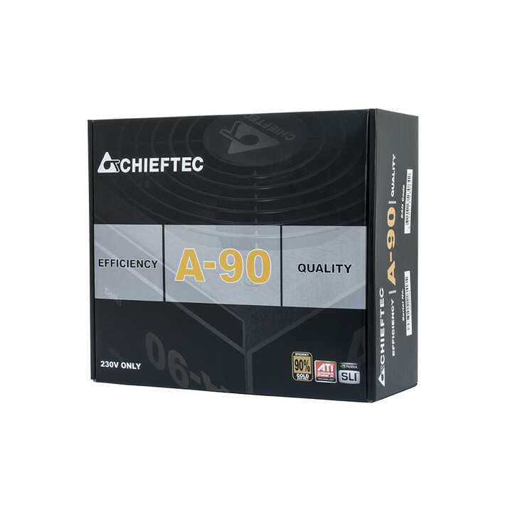 Chieftec GDP-650C unidad de fuente de alimentación 650 W 20+4 pin ATX PS/2 Negro