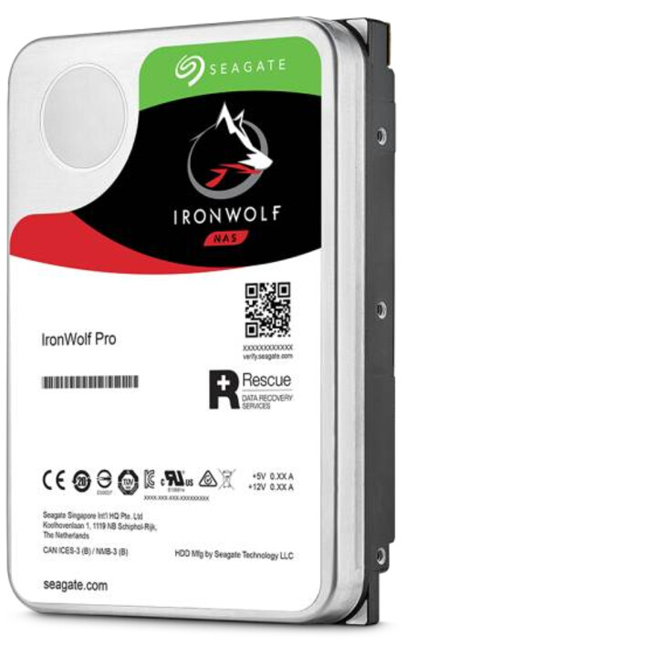 Disco Rigido interno Seagate IronWolf ST8000VN004 da 3,5 "8000 GB Serial ATA III