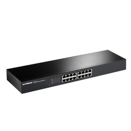 Edimax GS-1016 switch No administrado Gigabit Ethernet (10/100/1000) Negro