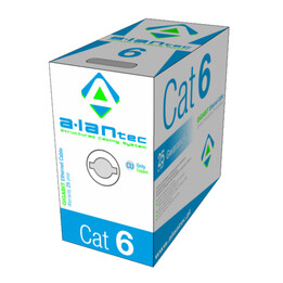 A-LAN KIU6LINKA305 câble de réseau 305 m Cat6 U/UTP (UTP) Gris
