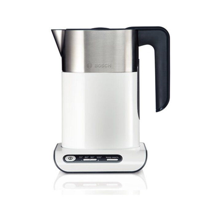 Chaleira elétrica Bosch TWK8611P 1,5 L antracite, aço inoxidável, branco 2400 W