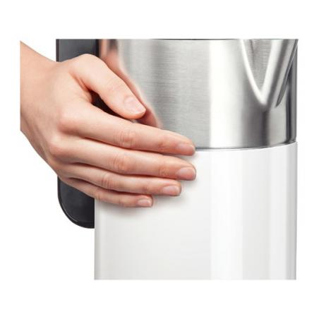 Bosch TWK8611P tetera eléctrica 1,5 L Antracita, Acero inoxidable, Blanco 2400 W - Imagen 5