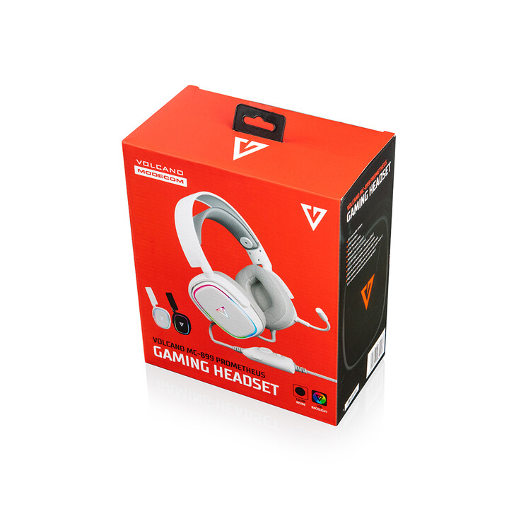 Fones de ouvido Modecom MC-899 Prometheus branco