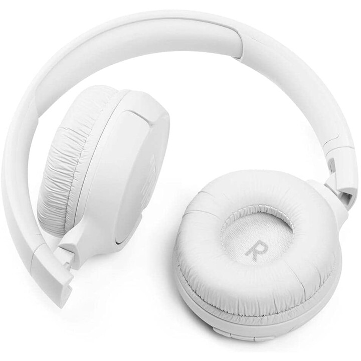 Fones de ouvido sem fio JBL Tune 510BT branco
