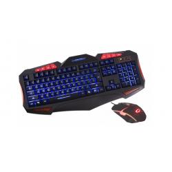 Esperanza EGK3000 Juego de teclado + mouse retroiluminado con cable - Imagen 1