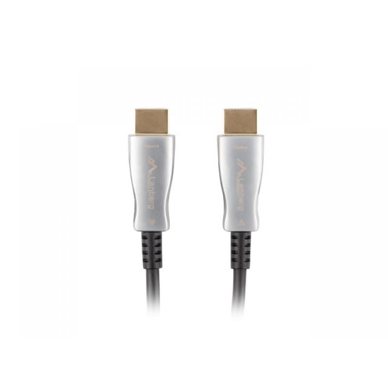 Lanberg CA-HDMI-20FB-0500-BK optical cable HDMI M/M 50m v2.0 4K AOC - Imagen 5