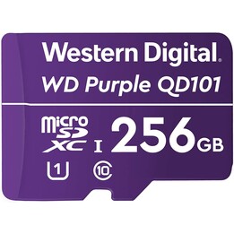 Memoria flash Western Digital WD Purple SC QD101 MicroSDXC da 256 GB Classe 10