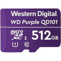 Western Digital WD Purple SC QD101 mémoire flash 512 Go MicroSDXC Classe 10