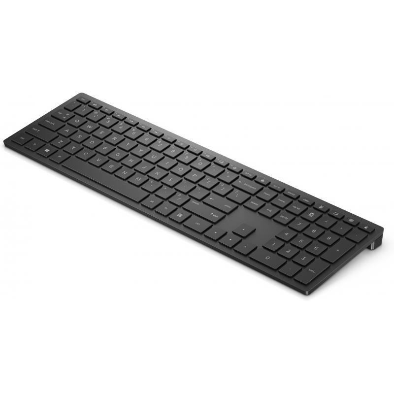 HP Pavilion 600 teclado RF inalámbrico Negro - Imagen 4