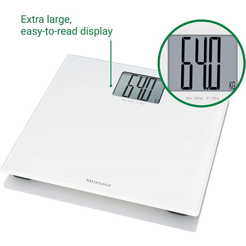 Medisana PS 470 Pèse-personne électronique Rectangle Blanc