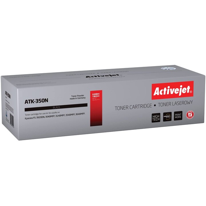 Activejet Cartouche de toner ATK-350N (Kyocera remplacement TK-350 ; Supreme ; 15000 pages ; noir)