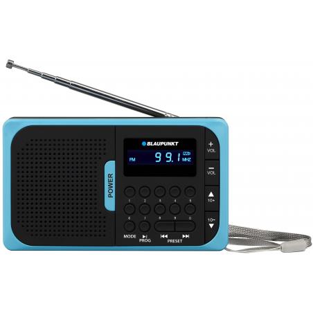 Blaupunkt PR5BL radio Analógica Negro, Azul - Imagen 1