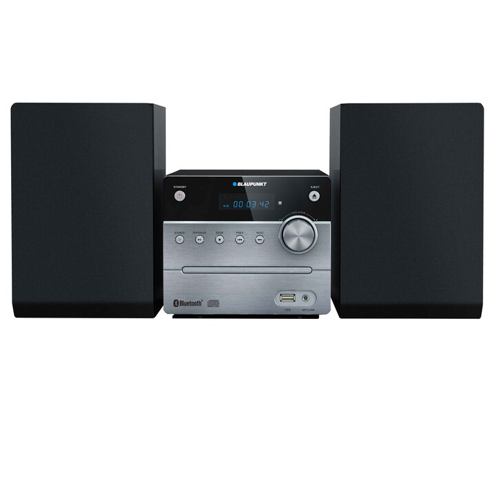 Blaupunkt MS12BT sistema de audio para el hogar Microcadena de música para uso doméstico Negro 5 W