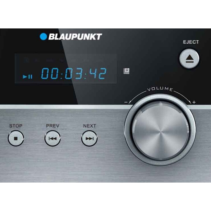Sistema audio domestico Blaupunkt MS12BT Sistema musicale micro per uso domestico Nero 5 W