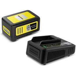 Aspirador de pó cilíndrico Kärcher Power 18/50 Conjunto de bateria e carregador