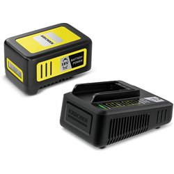 Aspirador de pó cilíndrico Kärcher Power 18/50 Conjunto de bateria e carregador