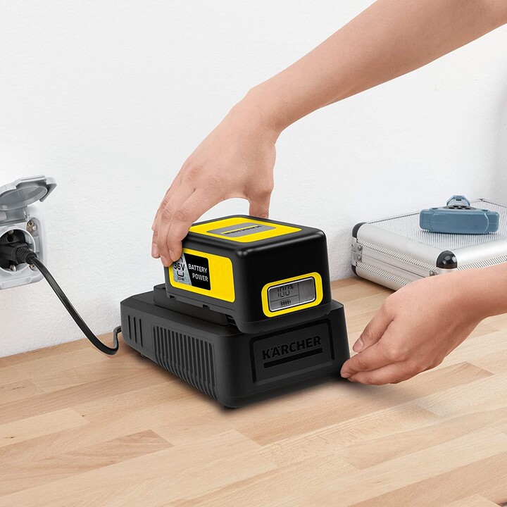 Kärcher Power 36/25 Aspirapolvere cilindrico Set batteria e caricabatterie