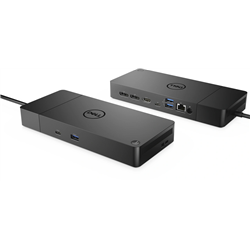 DELL WD19S-180W Avec fil USB 3.2 Gen 2 (3.1 Gen 2) Type-C Noir