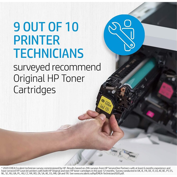 Toner originale HP # 212A / giallo