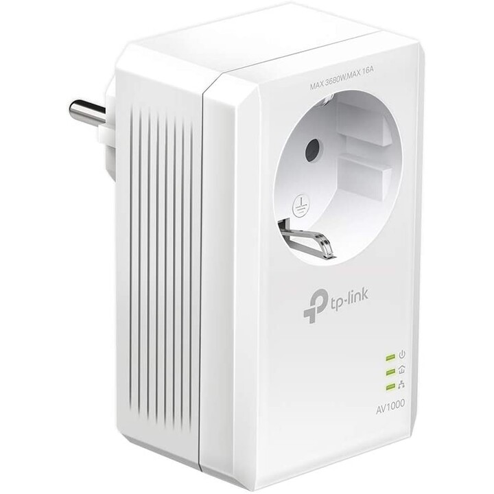 Adattatore Plc TpD-Link Pa7017 Powerline Passthrough 1000Mbps