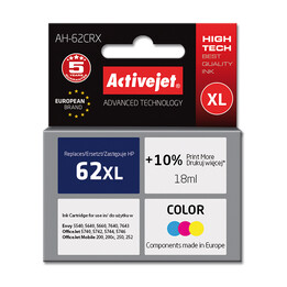 Activejet AH-62CRX ink cartridge 1 pc(s) Compatible High Yield (XL) Cyan, Magenta, Yellow