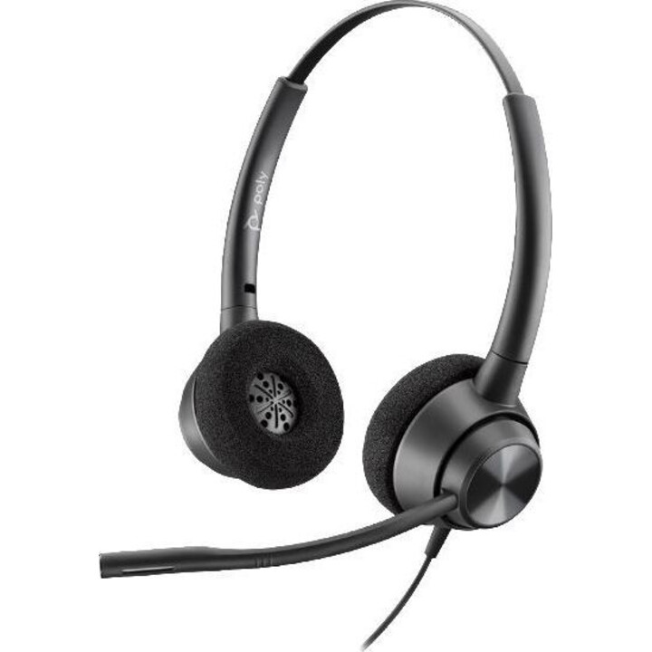 CUFFIA + MICROFONO POLY ENCOREPRO 320 NERO USB