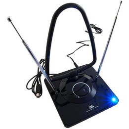 Maclean MCTV-963 High Gain Indoor Aerial Antenna Low Noise Digital Analog Freeview FM DVB Strongt 45dB
