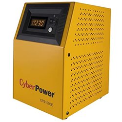 CyberPower CPS1000E sistema de alimentación ininterrumpida (UPS) Doble conversión (en línea) 1000 VA 700 W 2 salidas AC